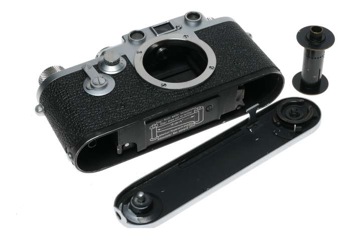 Leica IIIF RD Self Timer camera body with microscope mount RARE