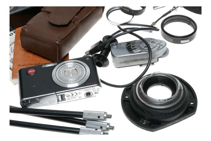 BOOWU-M leitz copy stand Lightmeter cap leica camera case