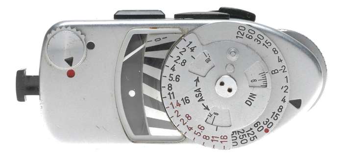Leica Meter MR M2 M3 M4 chrome light exposure meter boxed