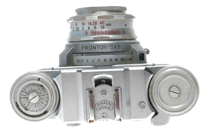 Braun Super-Paxette Model II 35mm Film Camera Staeble-Kata 1:2.8/45