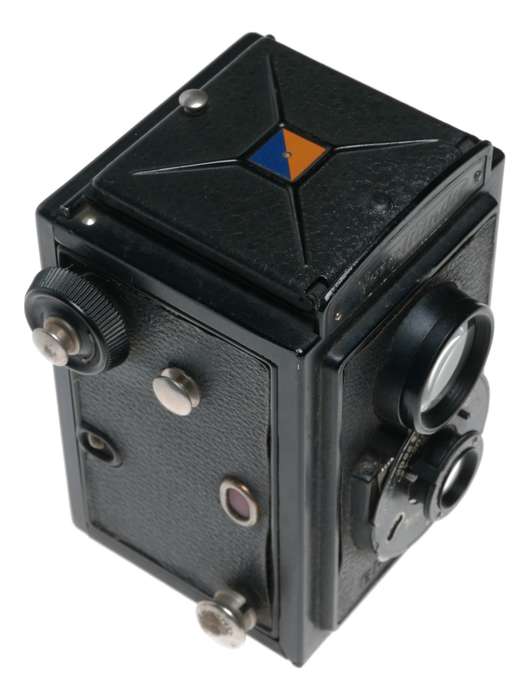 Voigtlander Brillant Metal TLR 120 Film Camera Voigtar 1:6.3 F=7.5cm