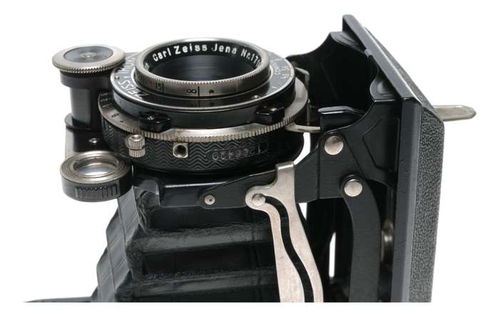 Zeiss Super Ikonta C 530/2 Folding RF Camera Tessar 1:4.5 f=10.5cm
