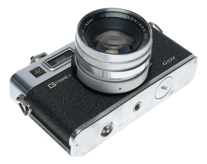 Yashica GSN Electro 35 Film Camera Color-Yashinon DX 1:1.7/45mm