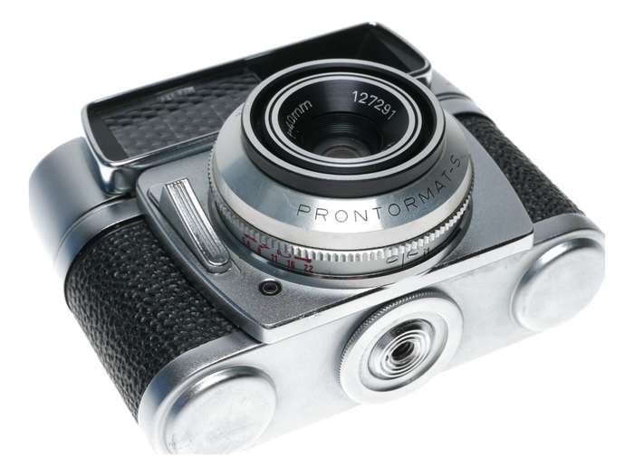 Braun Paxette Electromatic IIS Viewfinder Camera Katagon f=40mm