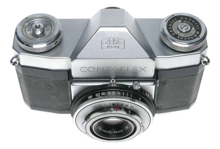 Zeiss Ikon Contaflex 861/24 35mm SLR Camera Opton Tessar 1:2.5/45mm