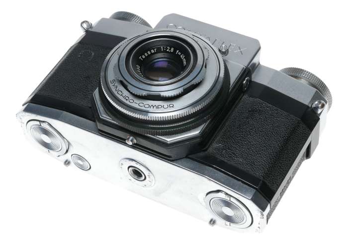 Zeiss Ikon Contaflex 861/24 35mm SLR Camera Opton Tessar 1:2.5/45mm
