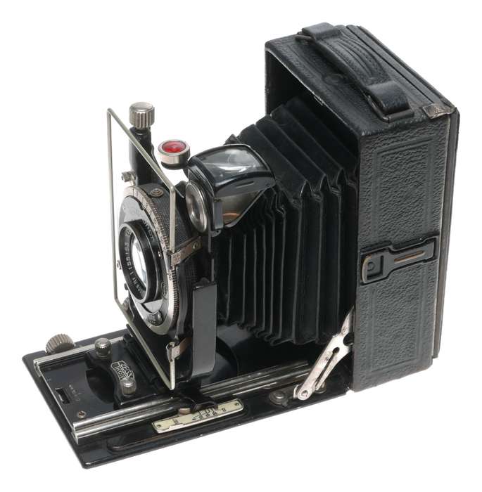 Zeiss Ikon Donata 227/3 Plate Folding Camera Tessar 1:4.5 f=10.5cm