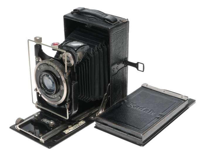Zeiss Ikon Donata 227/3 Plate Folding Camera Tessar 1:4.5 f=10.5cm
