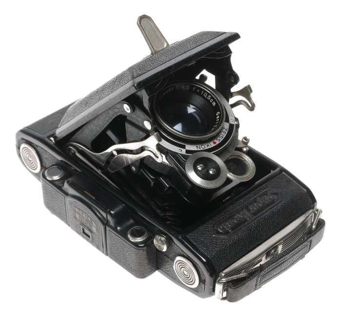 Zeiss Ikon Super Ikonta C 530/2 Folding Film Camera Tessar 1:3.5/7.5cm