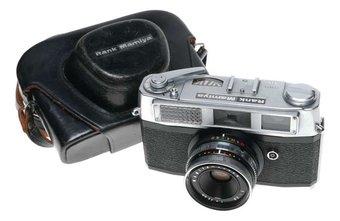 Mamiya Rank 35mm Film Rangefinder Camera Sekor 1:2.8 f=40mm