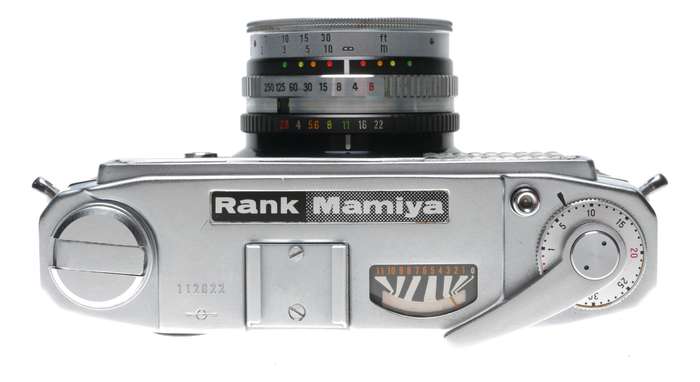 Mamiya Rank 35mm Film Rangefinder Camera Sekor 1:2.8 f=40mm