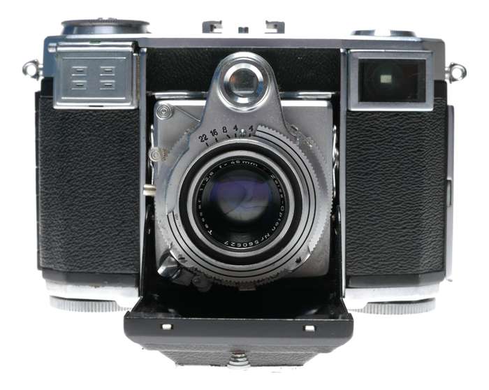 Zeiss Ikon 533/24 Contessa 35 Rangefinder Film Camera Opton Tessar 2.8/45