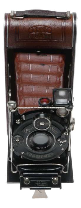 Zeiss Ikon Cocarette Luxus 1 521/2 Folding Camera Tessar 6.3/10.5cm