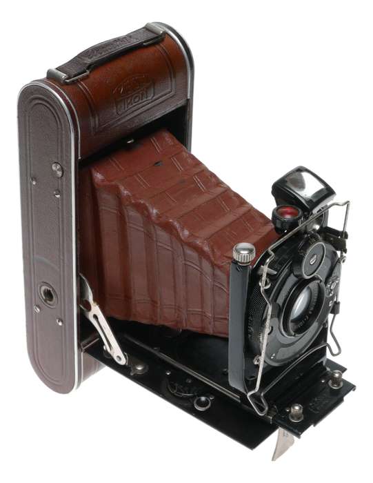 Zeiss Ikon Cocarette Luxus 1 521/2 Folding Camera Tessar 6.3/10.5cm
