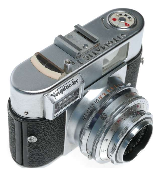 Voigtlander Vitomatic Ia 35mm Film Camera Color-Skopar 2.8/50