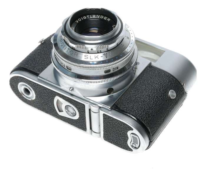 Voigtlander Vitomatic Ia 35mm Film Camera Color-Skopar 2.8/50
