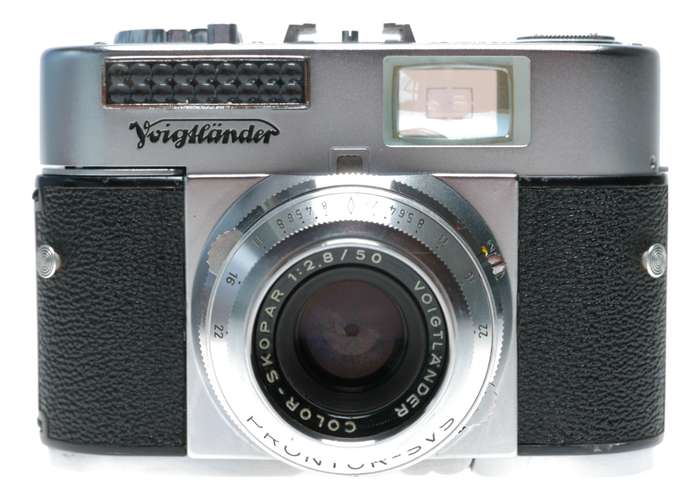 Voigtlander Vito BL 35mm Film Camera Color-Skopar 2.8/50 Early Model