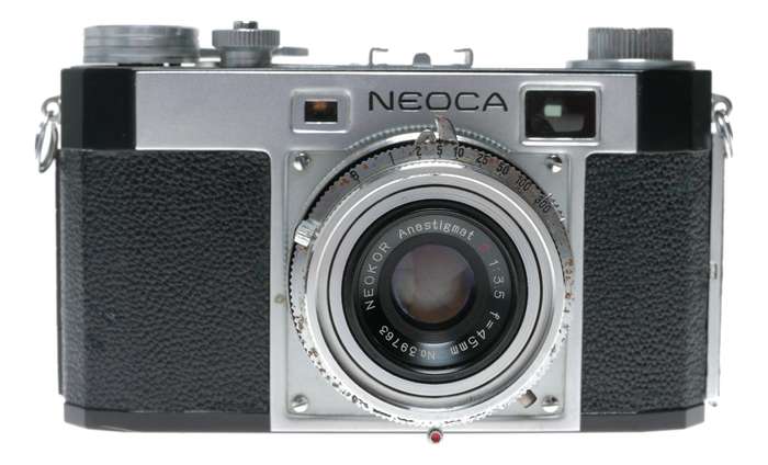 Neoca 2S 35mm Rangefinder Film Camera Neokor 1:3.5 f=45mm