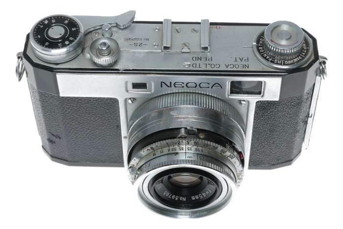Neoca 2S 35mm Rangefinder Film Camera Neokor 1:3.5 f=45mm