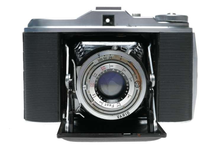 Agfa Isolette V 120 Film Folding 6x6 Camera Agnar 1:4.5 f=85mm
