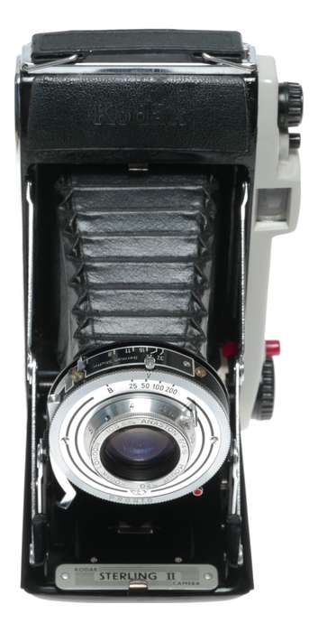 Kodak Sterling II Folding Rollfilm Camera Anaston f/4.5 105mm