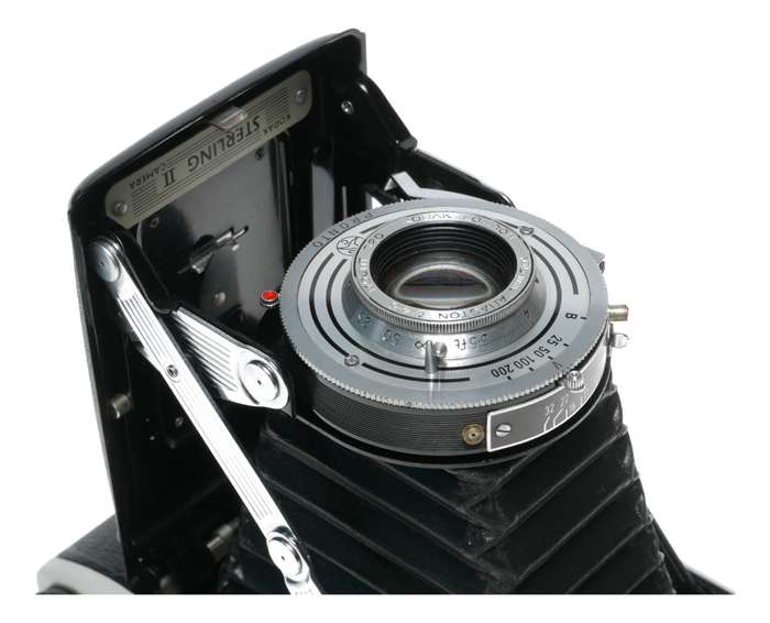 Kodak Sterling II Folding Rollfilm Camera Anaston f/4.5 105mm