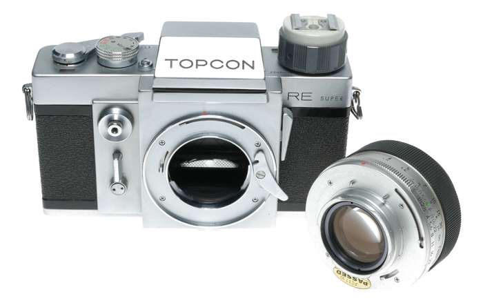 Topcon RE Super 35mm SLR Film Camera Auto-Topcor 1:1.8 f=58mm