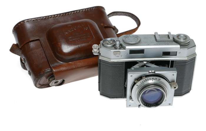 Agfa Karomat 36 Film Camera Schneider Xenon 1:2/50 US Zone Germany
