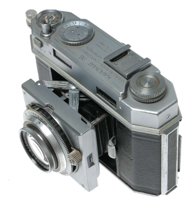 Agfa Karomat 36 Film Camera Schneider Xenon 1:2/50 US Zone Germany