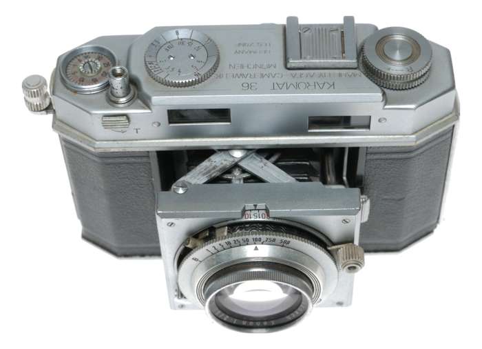 Agfa Karomat 36 Film Camera Schneider Xenon 1:2/50 US Zone Germany