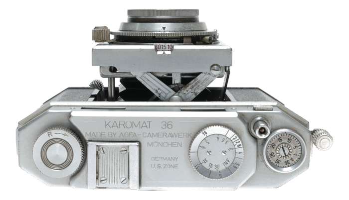Agfa Karomat 36 Film Camera Schneider Xenon 1:2/50 US Zone Germany