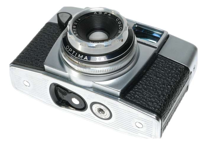 Agfa Optima 1a 35mm Film Camera Color-Agnar 1:2.8/45