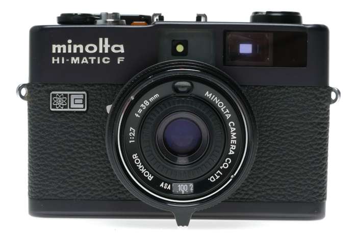 Minolta Hi-Matic F 35mm Film Rangefinder Camera Rokkor 1:2.7/38