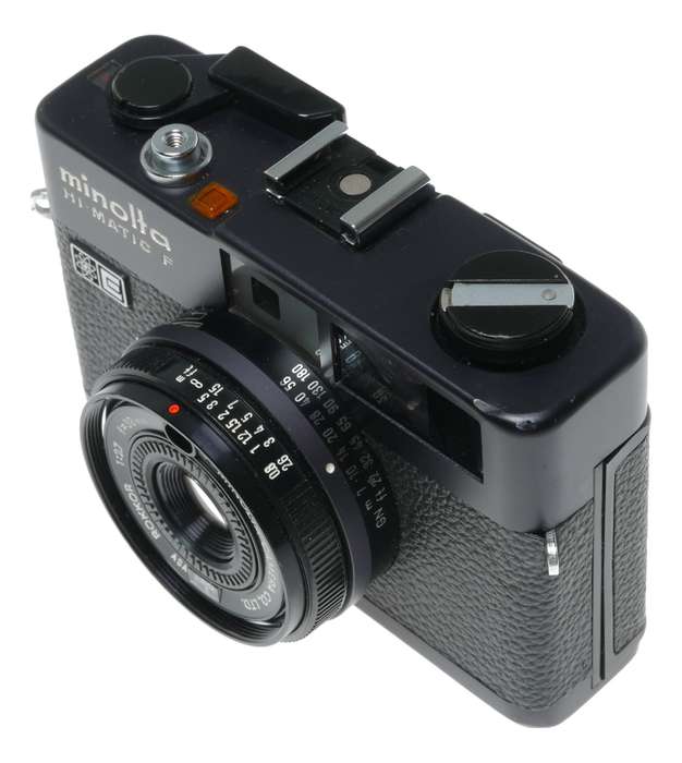 Minolta Hi-Matic F 35mm Film Rangefinder Camera Rokkor 1:2.7/38