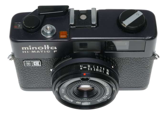 Minolta Hi-Matic F 35mm Film Rangefinder Camera Rokkor 1:2.7/38