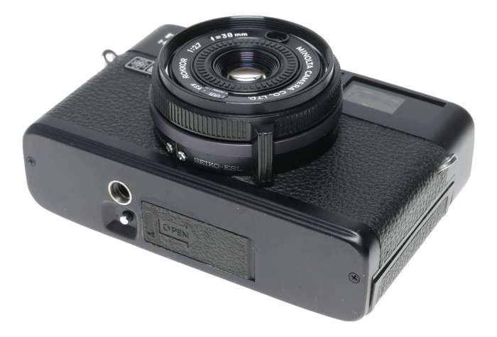 Minolta Hi-Matic F 35mm Film Rangefinder Camera Rokkor 1:2.7/38