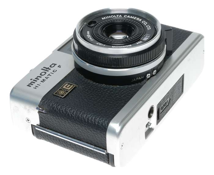 Minolta Hi-Matic F 35mm Film RF Camera Rokkor 1:2.7/38