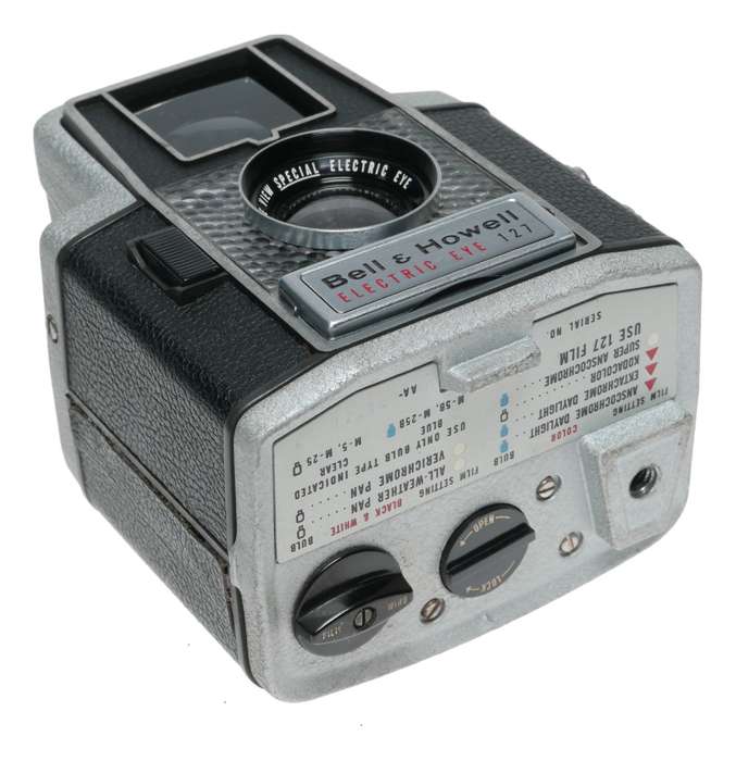 Bell Howell Electric Eye 127 Film Camera 4x4 Medium Format
