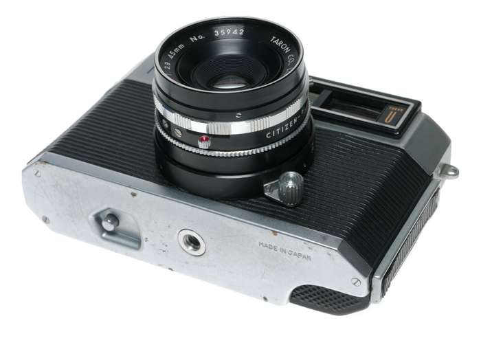 Taron Unique 35mm Film RF Camera Taronar F.C. 1:2.8/45