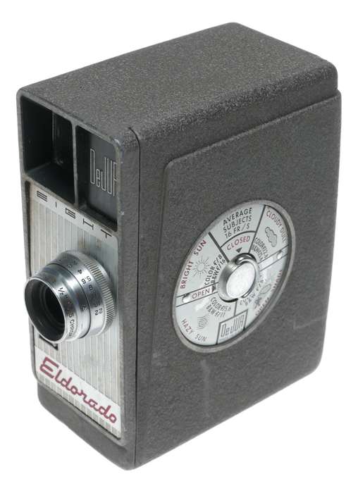 DeJUR EIGHT Eldorado 8mm Film Cine Camera Elgeet f:2.5