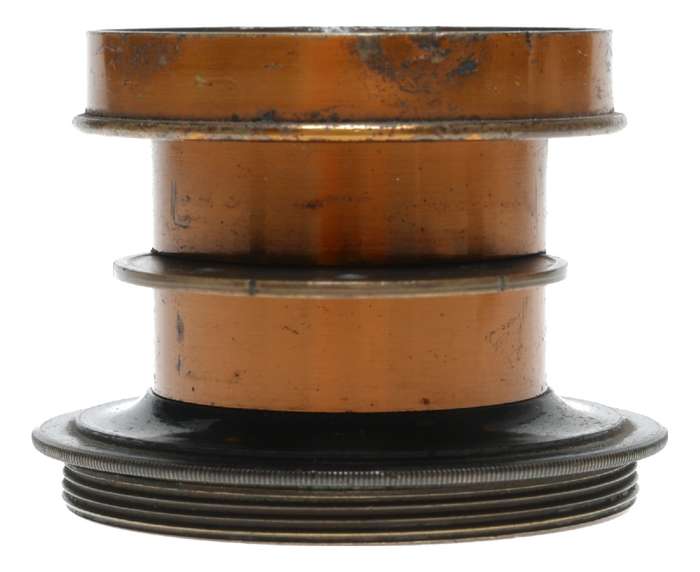 Taylor Hobson 8 1/2 x 6 1/2 W.A.R. EQ.FOC. 5.31 IN. Brass Lens