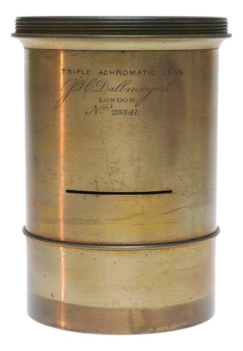 Dallmeyer Triple Achromatic Portrait Plate Camera Brass Lens