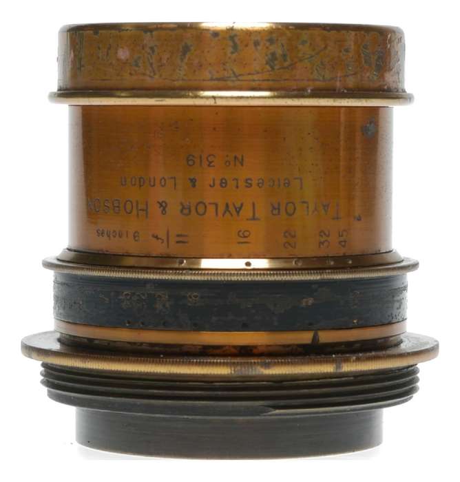 Taylor Cooke Series III 5x4 Eq.Focus 6.25 In No.319 Brass Camera Lens