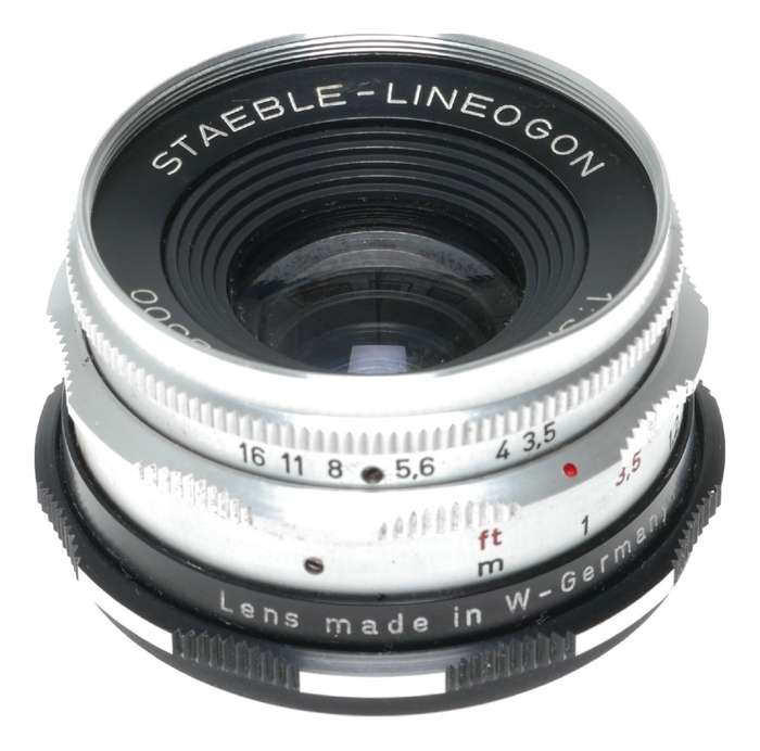 Staeble-Lineogon 1:3.5/35 Braun Paxette Camera Lens