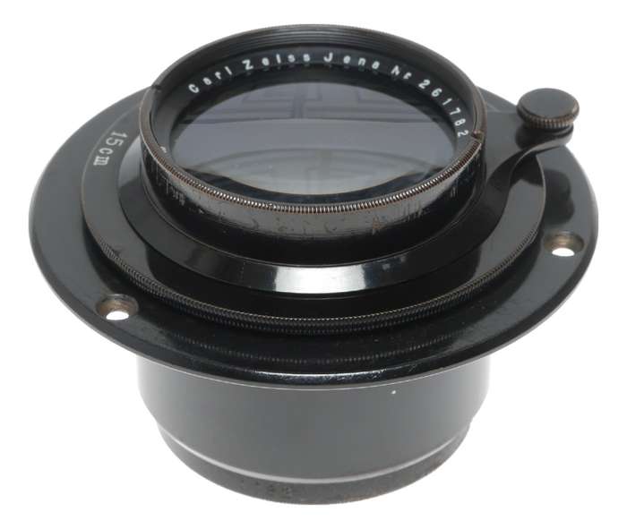 Carl Zeiss Jena Triotar 1:4.5 f=15cm Camera Brass Lens