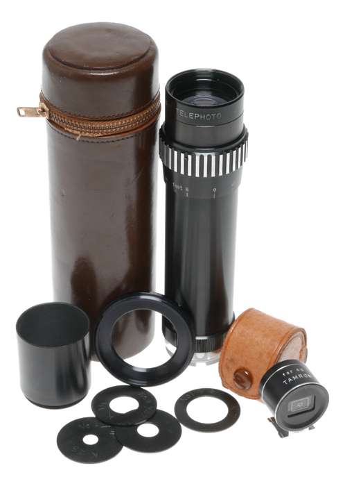 Tamron 4x Aux.Tele Photo Lens Finder Masks Camera Series V Adapter