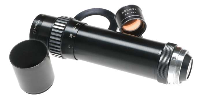 Tamron 4x Aux.Tele Photo Lens Finder Masks Camera Series V Adapter