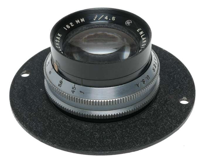 Wollensak 162mm f/4.5 Enlarging Raptar Lens Darkroom Processing