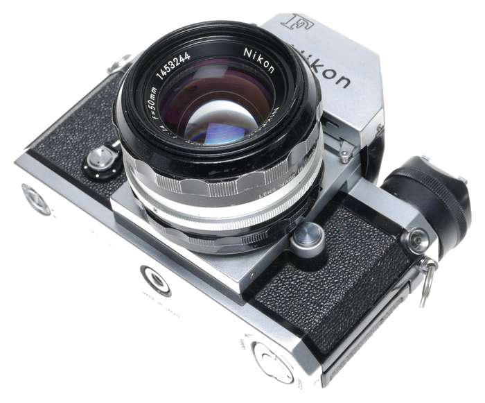 Nikon F Photomic FTN 35mm SLR Camera Nikkor S.C Auto 1:1.4 50mm