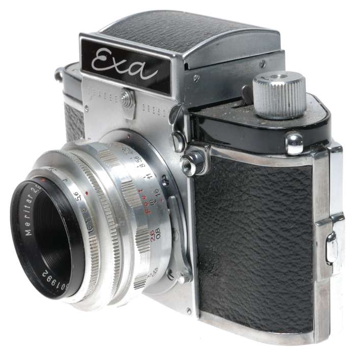 Ihagee EXA Version 6 SLR 35mm Film Camera Meritar 2.9/50